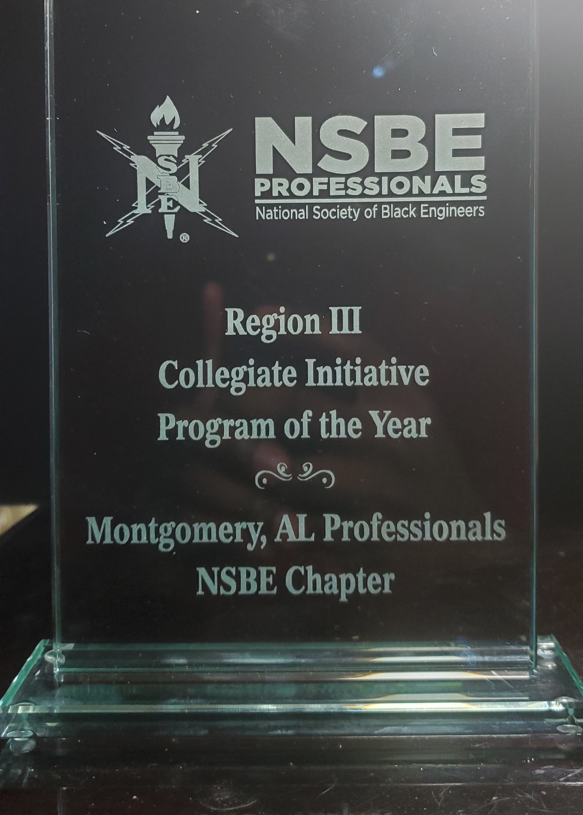 Region 3 Collegiate Initiative Program of the Year, Montgomery, AL Professionals NSBE Chapter