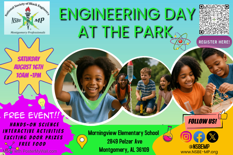Engineering Day at the park is a yearly event where we invite the students and the community to learn about STEM though hands on projects.